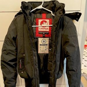 Brand new size small canada bomber winter coat